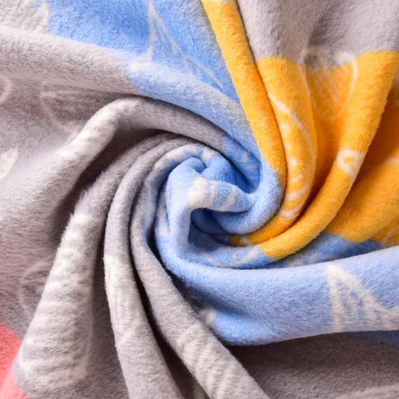 Плед дитячий бавовна BABY ТM PAPAELLA 90х120 см серденько, фото 2