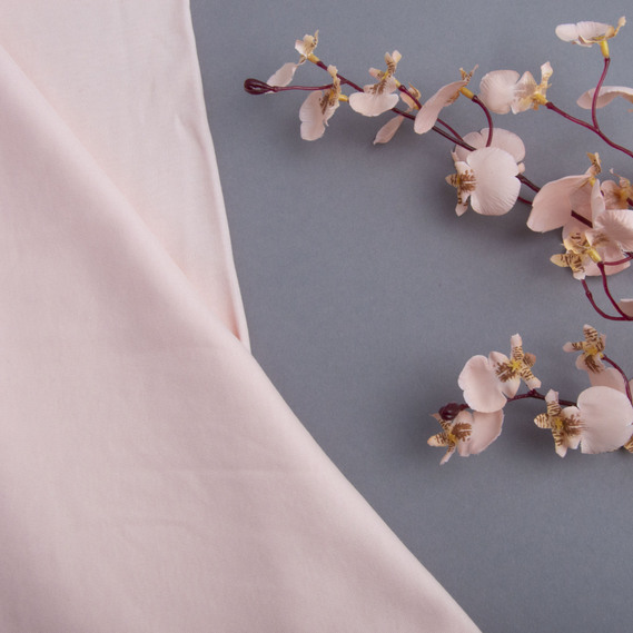 Трикотажне полотно Інтерлок 190 гр/м2 персик, фото 3