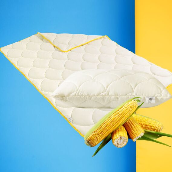 Set "POPCORN" by TM IDEIA: blanket 140x200 cm + pillow 50x70 cm, фото 2