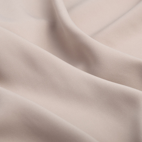 Тканина плательна Wave crep,150 см, для одягу, суконь, костюмів, спідниць беж, фото 2