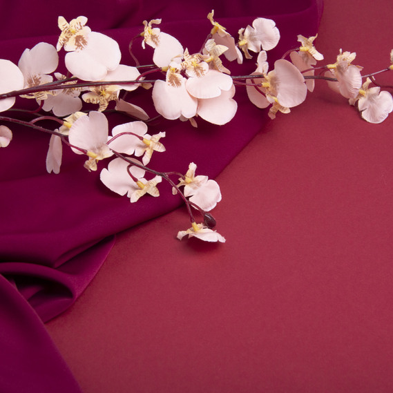 Tina dress fabric, 150 cm wide, suitable for clothing, dresses, suits, and skirts мерло, фото 3