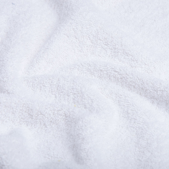 Махрове полотно бавовна 430 гр/м2, махра, бавовна, тканина рушникова, для халатів, махрова натуральна молоко, фото 2