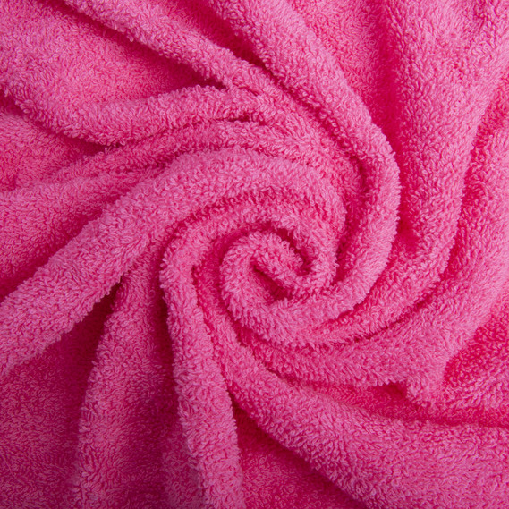 Махрове полотно бавовна 430 гр/м2, махра, бавовна, тканина рушникова, для халатів, махрова натуральна рожеве, фото 1