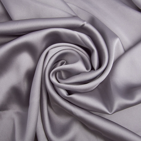 Тканина костюмна SCARLETT light, 145 см, 260 гр/м2, блискуча тканина, тканина для вечірньої сукні, атласна тканина, шовкова тканина темно сіра, фото 1 Тканина костюмна SCARLETT light, 145 см, 260 гр/м2, блискуча тканина, тканина для вечірньої сукні, атласна тканина, шовкова тканина темно сіра, фото 1
