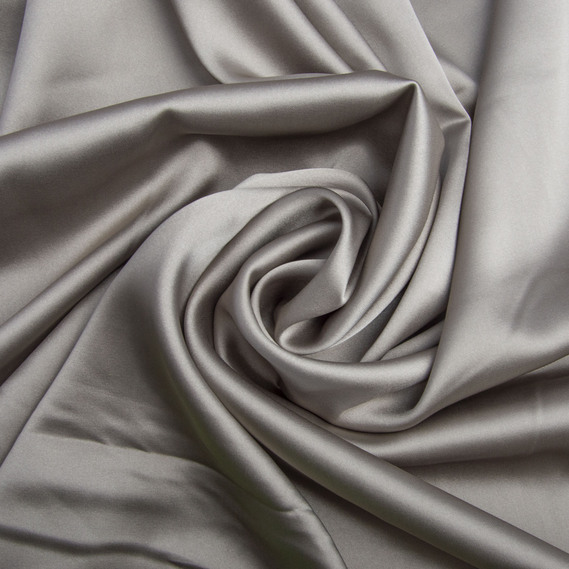 Ткань костюмная SCARLETT light, 145 см, 260 гр/м2, блестящая ткань, ткань для вечернего платья, атласная аткань, шелковая ткань сіро оливкова, фото 1