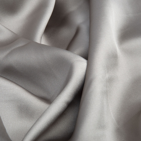 Ткань костюмная SCARLETT light, 145 см, 260 гр/м2, блестящая ткань, ткань для вечернего платья, атласная аткань, шелковая ткань сіро оливкова, фото 2