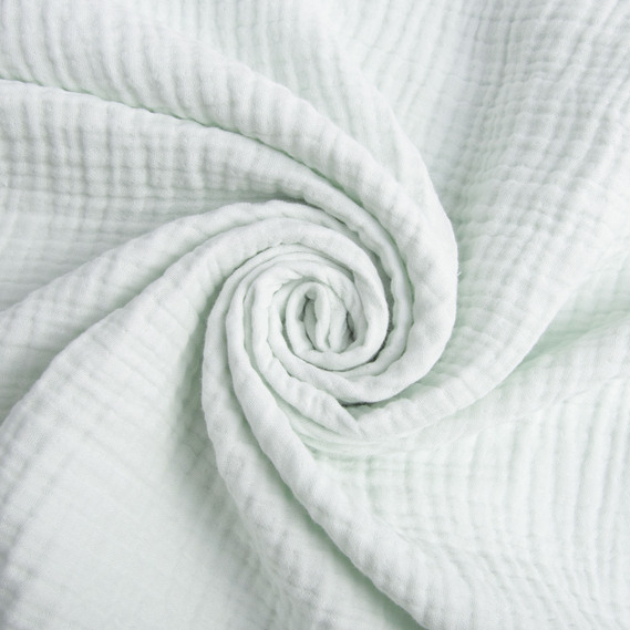 Fabric Muslin cotton 4-layer м`ята , фото 1