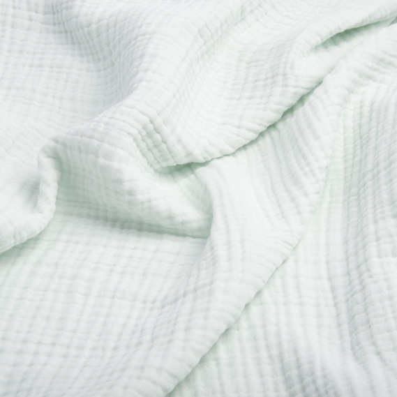 Fabric Muslin cotton 4-layer м`ята , фото 2
