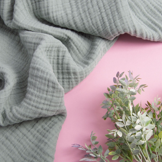 Fabric Muslin cotton 4-layer полин, фото 3