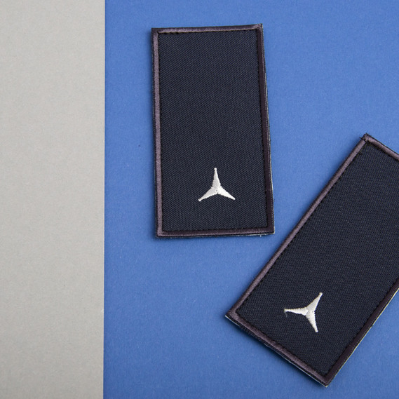 Шеврон нашивка на липучке Погон ДСНС, вышитый патч 5х10 см, фото 4