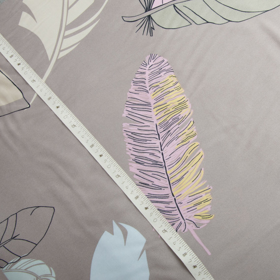 Satin fabric for bed linen cotton 2.4 m папороть беж, фото 4 Satin fabric for bed linen cotton 2.4 m папороть беж, фото 4