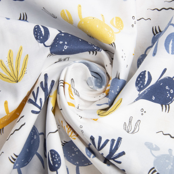 Ranfors coarse calico fabric 25882/10 крабікі, фото 1 Ranfors coarse calico fabric 25882/10 крабікі, фото 1