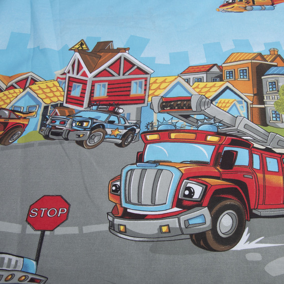 Тканина бязь ранфорс для постільної білизни 2,4 м V14052/3 місто, фото 2 Тканина бязь ранфорс для постільної білизни 2,4 м V14052/3 місто, фото 2