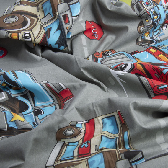 Тканина бязь ранфорс для постільної білизни 2,4 м V14052/3 місто, фото 3 Тканина бязь ранфорс для постільної білизни 2,4 м V14052/3 місто, фото 3