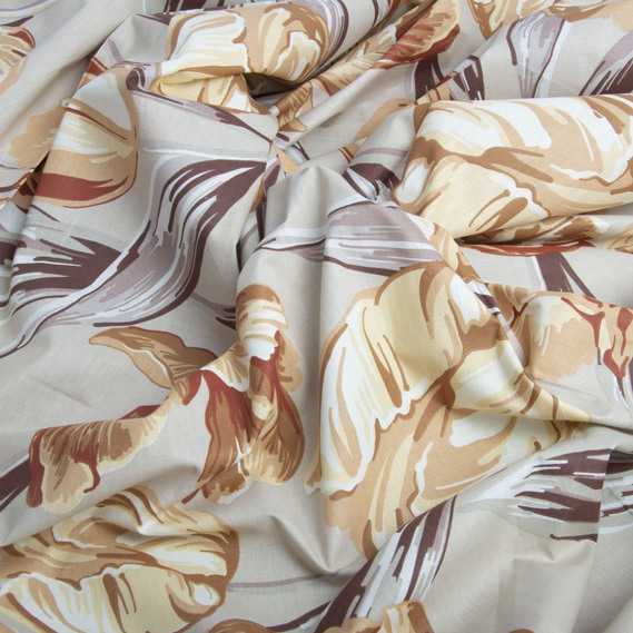 Тканина бязь ранфорс для постільної білизни 2,4 м V-26403/21 тюльпан беж, фото 2 Тканина бязь ранфорс для постільної білизни 2,4 м V-26403/21 тюльпан беж, фото 2