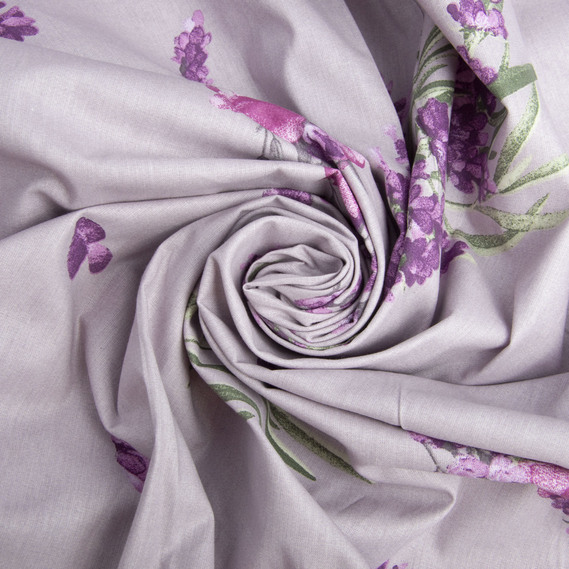 Calico fabric 2.4 Selonya V-25216/47 лаванда лілова, фото 1