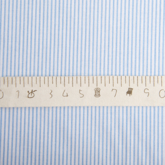 Ткань бязь ранфорс для постельного белья 2,4 м V-М01026/6 смужки дрібні блакит, фото 4 Ткань бязь ранфорс для постельного белья 2,4 м V-М01026/6 смужки дрібні блакит, фото 4