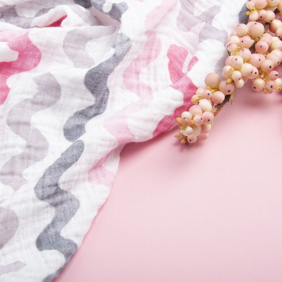 Dress fabric Muslin cotton хвиля, фото 3 Dress fabric Muslin cotton хвиля, фото 3