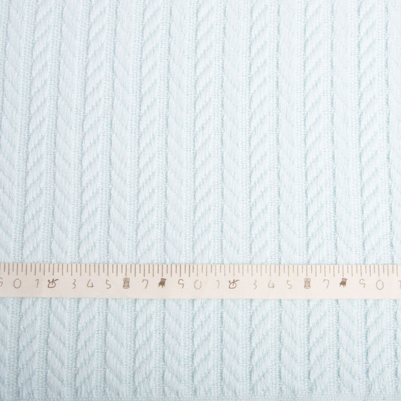 Fabric - Decorative Cotton "Kosichka" 290 g/m2 св/бірюза, фото 5 Fabric - Decorative Cotton "Kosichka" 290 g/m2 св/бірюза, фото 5