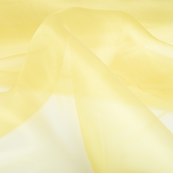 Тканина органза жовта, фото 2