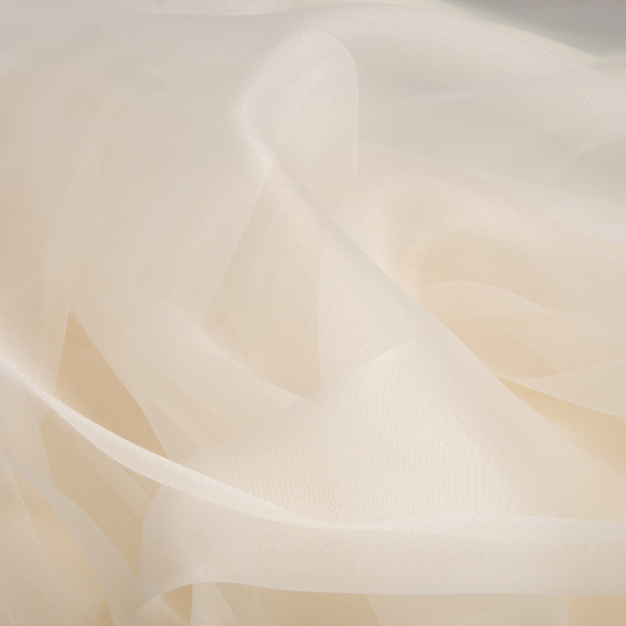 Organza fabric крем, фото 2
