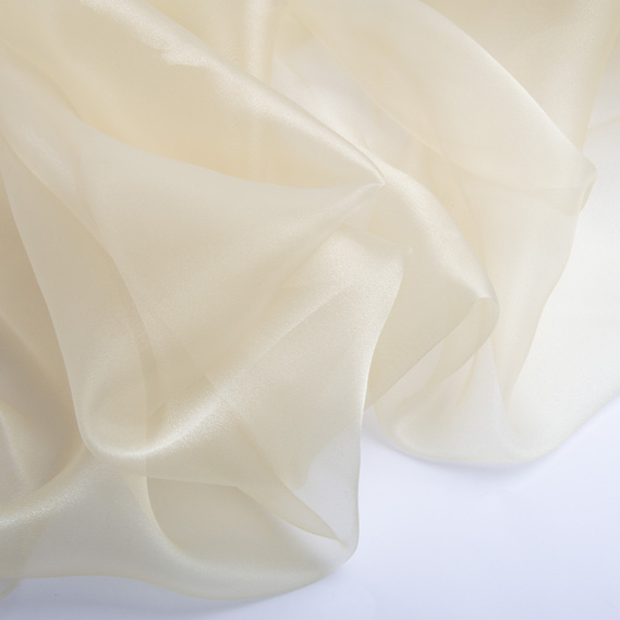 Тканина органза пісок, фото 2