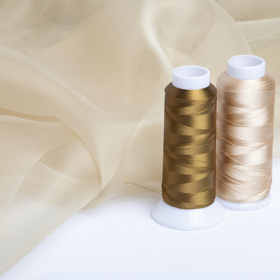 Organza fabric олива , фото 3