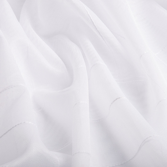 Ткань тюль рогожка V-55/1 білий, фото 2 Ткань тюль рогожка V-55/1 білий, фото 2