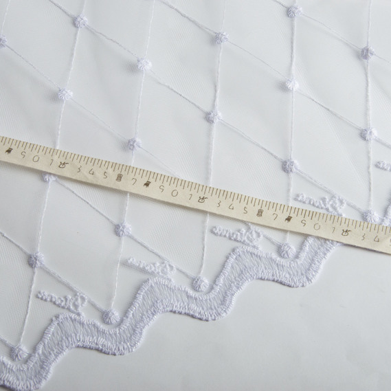 Тканина тюль фатин з вишивкою V-beyaz , фото 5 Тканина тюль фатин з вишивкою V-beyaz , фото 5