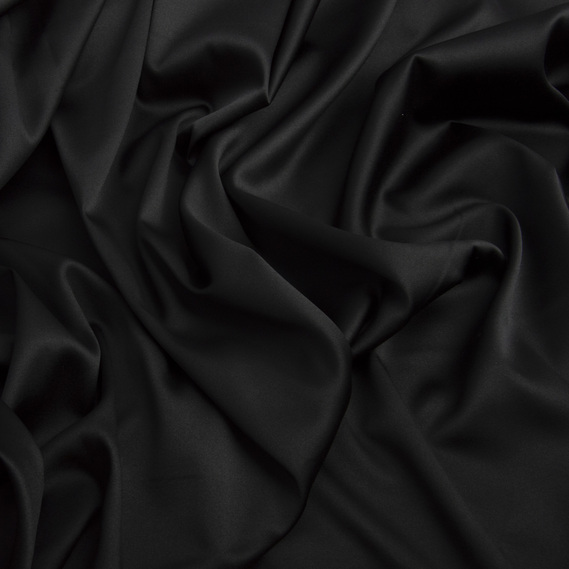 Dress fabric satin Dana чорна, фото 2