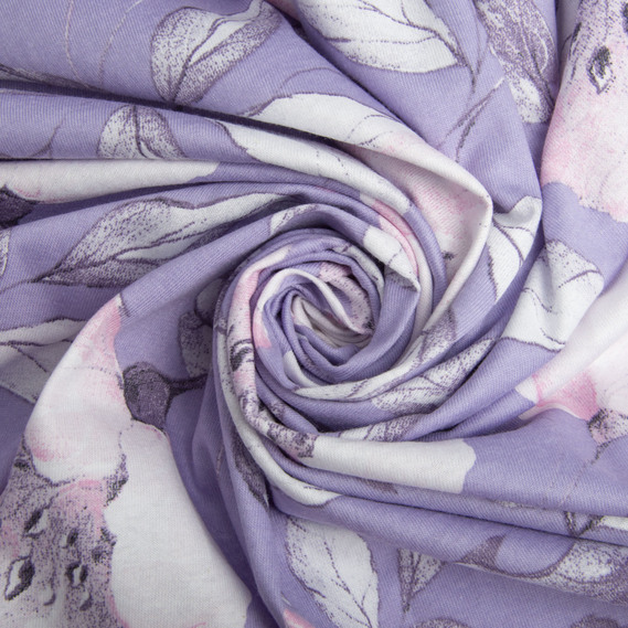 Fabric jersey 145 gr/m2 roses, фото 1 Fabric jersey 145 gr/m2 roses, фото 1