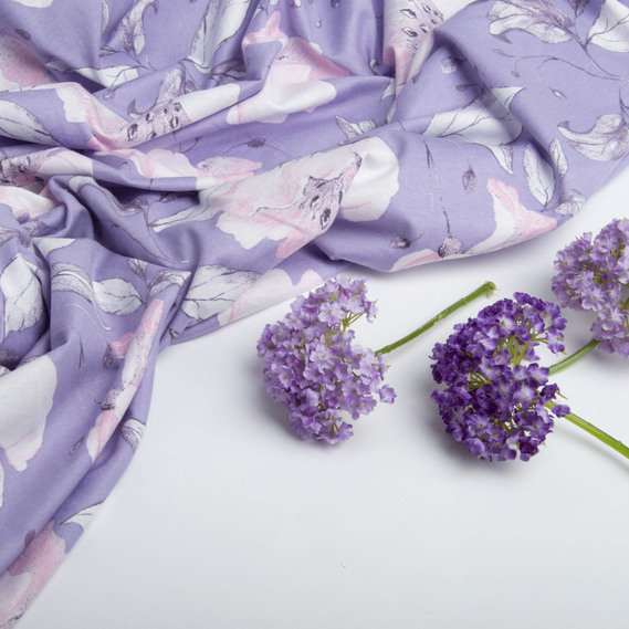 Fabric jersey 145 gr/m2 roses, фото 3 Fabric jersey 145 gr/m2 roses, фото 3