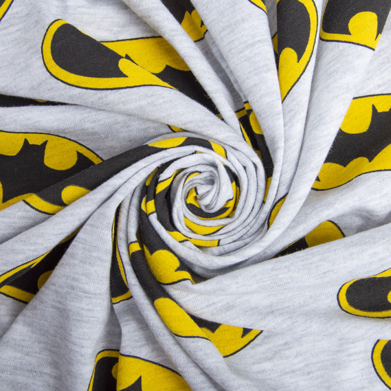 Ткань трикотаж 145 гр/м2 бетмен, фото 1 Ткань трикотаж 145 гр/м2 бетмен, фото 1