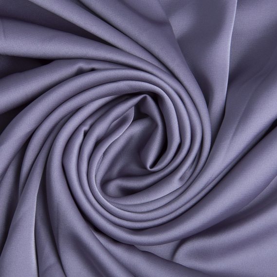 Тканина плательная атлас шовк Vanessa сіро ліловий, фото 1 Тканина плательная атлас шовк Vanessa сіро ліловий, фото 1