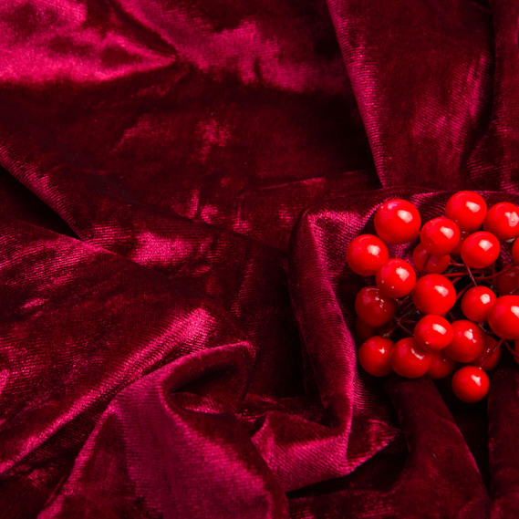 Fabric Velvet Li V-6 бордо, фото 3 Fabric Velvet Li V-6 бордо, фото 3