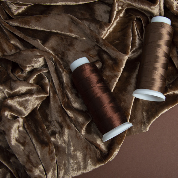 Fabric Velvet Li св/коричнева, фото 3