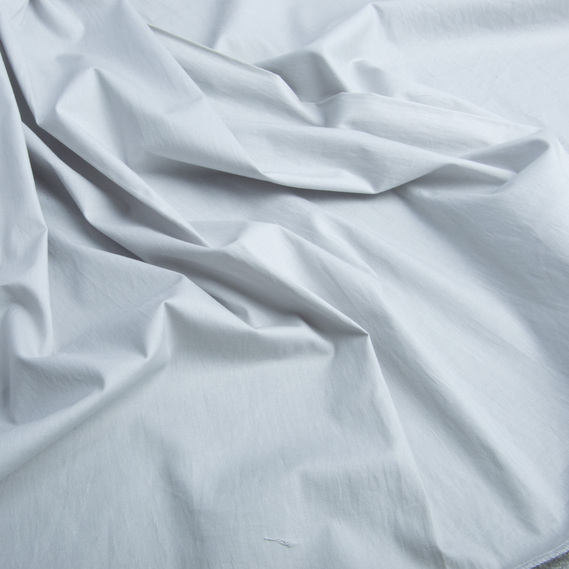 Тканина котон поплін світло сірий, фото 2