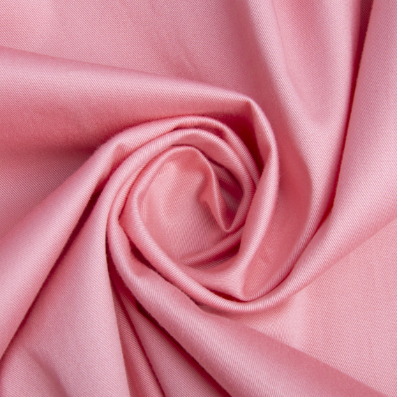 Тканина котон-твіл корал, фото 1