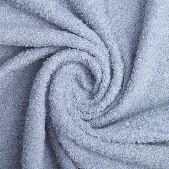 Махрове полотно бавовна 430 гр/м2, махра, бавовна, тканина рушникова, для халатів, махрова натуральна св.сіре, фото 1