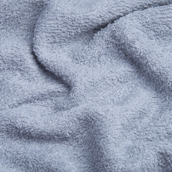 Махрове полотно бавовна 430 гр/м2, махра, бавовна, тканина рушникова, для халатів, махрова натуральна св.сіре, фото 2