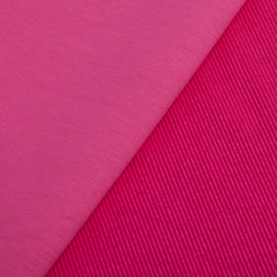 Тканина трикотажне полотно Кашкорсе 300 г/м2 рожеве, фото 4