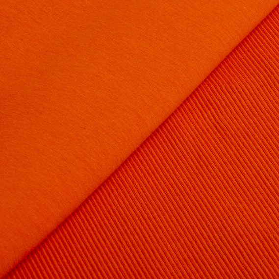 Knitted fabric Kashkorse 300 g/m2 помаранч, фото 4