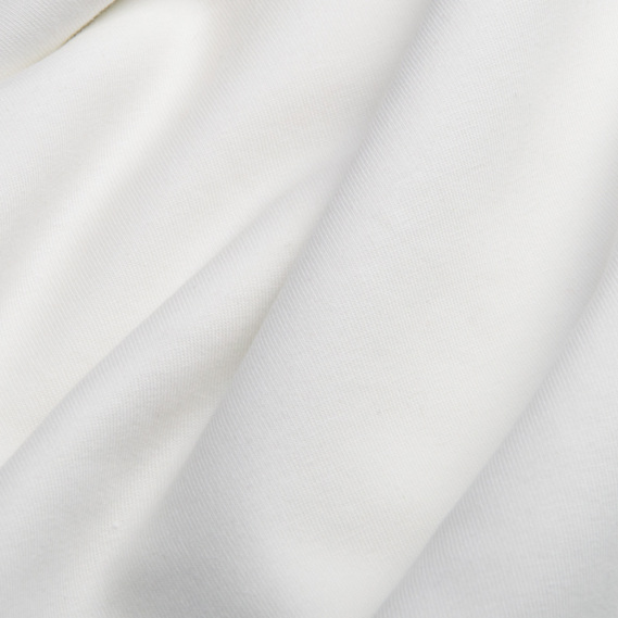 Fabric jersey two-thread square 230 g/m2 молоко, фото 2