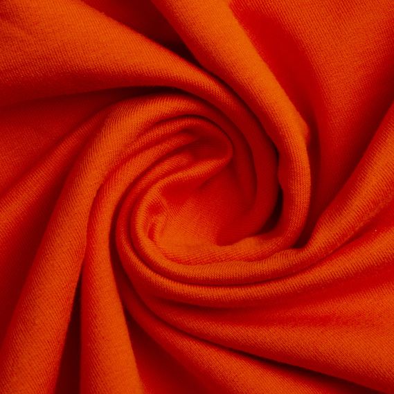 Fabric jersey two-thread square 230 g/m2 помаранч, фото 1 Fabric jersey two-thread square 230 g/m2 помаранч, фото 1