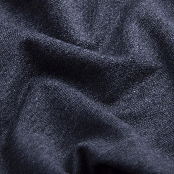 Fabric jersey two-thread square 230 g/m2 т/сірий, фото 2