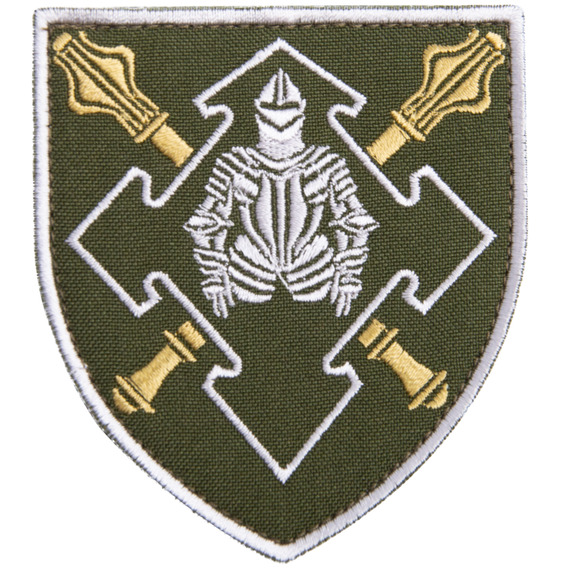 Шеврон нашивка на липучці Командування сил логістики 8х9 см, фото 1