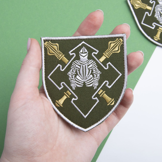Шеврон нашивка на липучці Командування сил логістики 8х9 см, фото 2