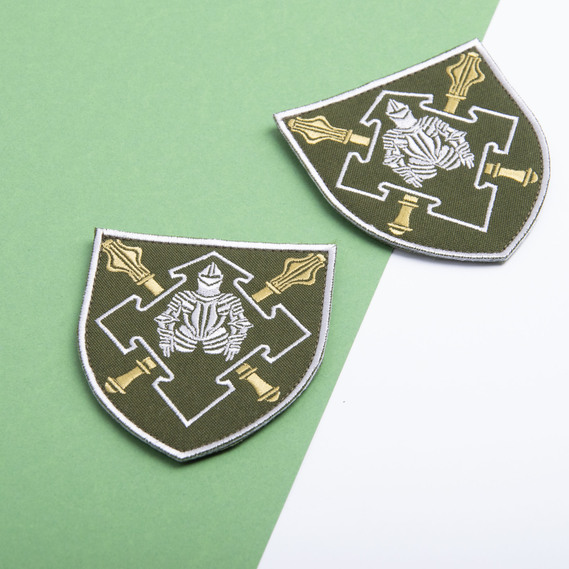 Шеврон нашивка на липучці Командування сил логістики 8х9 см, фото 3