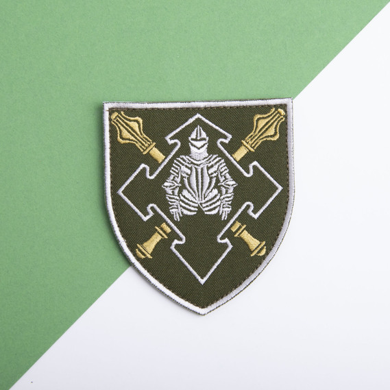 Шеврон нашивка на липучці Командування сил логістики 8х9 см, фото 4