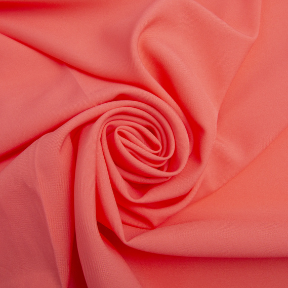 Тканина костюмна габардин 150 см 155 г/м2 для костюмів, уніформи, брюк, спідниць, жакетів, суконь, декору персик, фото 1